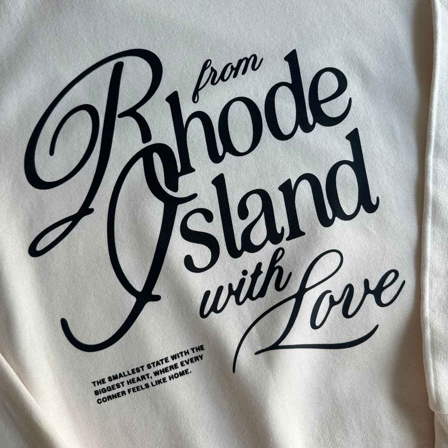 From R.I with Love Crewneck