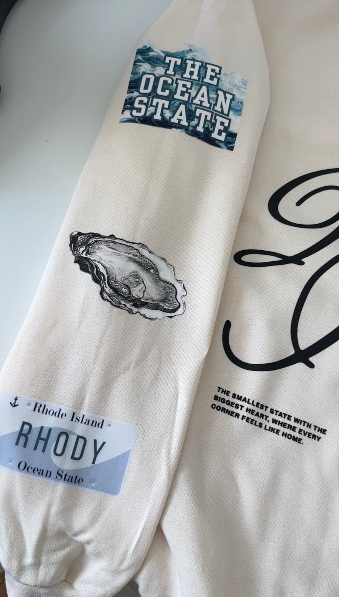 From R.I with Love Crewneck